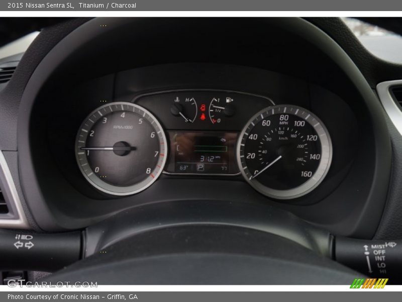  2015 Sentra SL SL Gauges