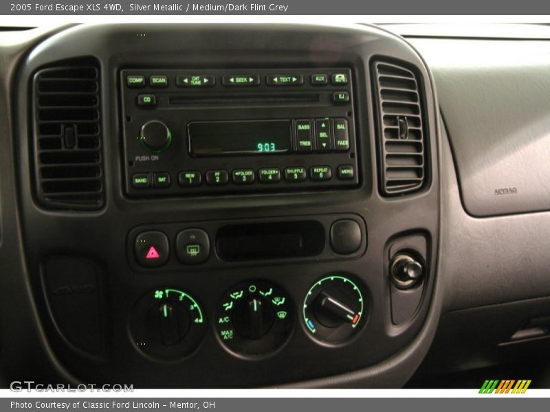 Controls of 2005 Escape XLS 4WD
