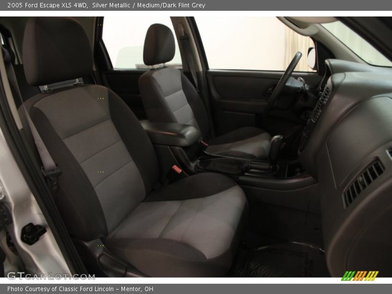 Silver Metallic / Medium/Dark Flint Grey 2005 Ford Escape XLS 4WD