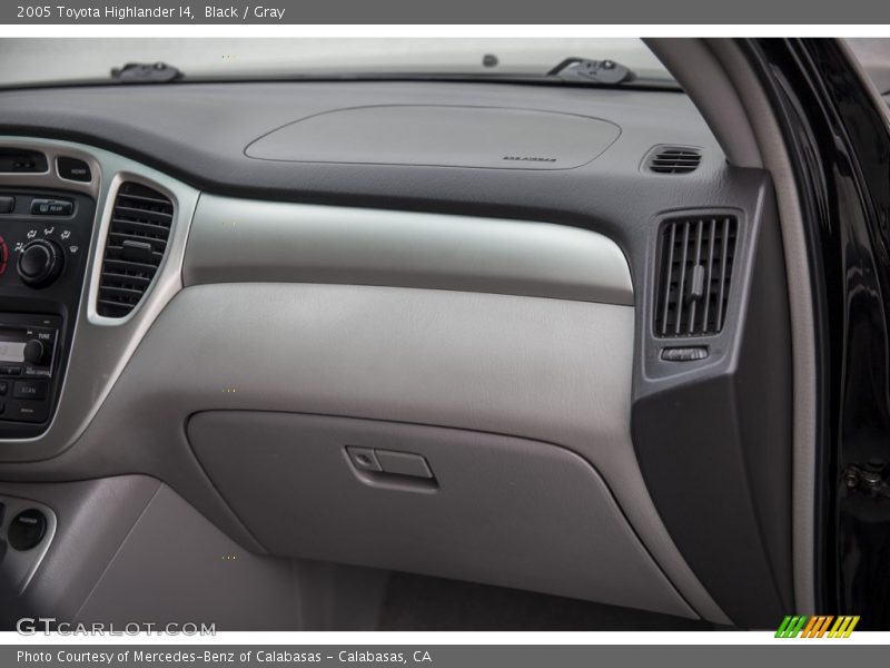 Black / Gray 2005 Toyota Highlander I4