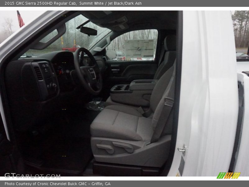 Summit White / Jet Black/Dark Ash 2015 GMC Sierra 2500HD Regular Cab