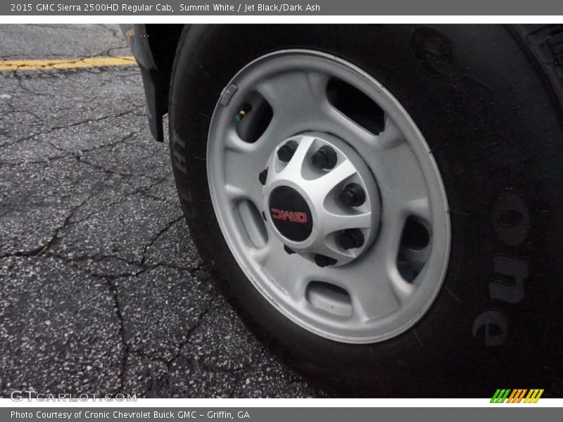 Summit White / Jet Black/Dark Ash 2015 GMC Sierra 2500HD Regular Cab