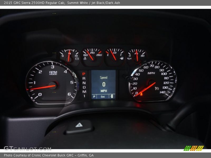 Summit White / Jet Black/Dark Ash 2015 GMC Sierra 2500HD Regular Cab
