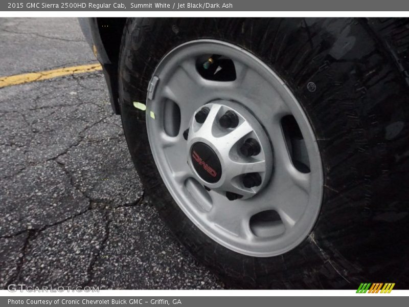 Summit White / Jet Black/Dark Ash 2015 GMC Sierra 2500HD Regular Cab