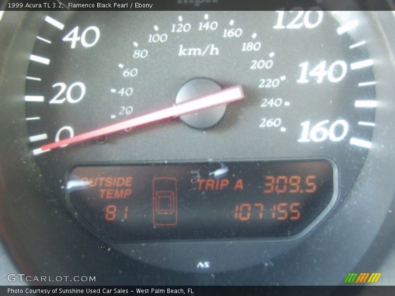 Flamenco Black Pearl / Ebony 1999 Acura TL 3.2