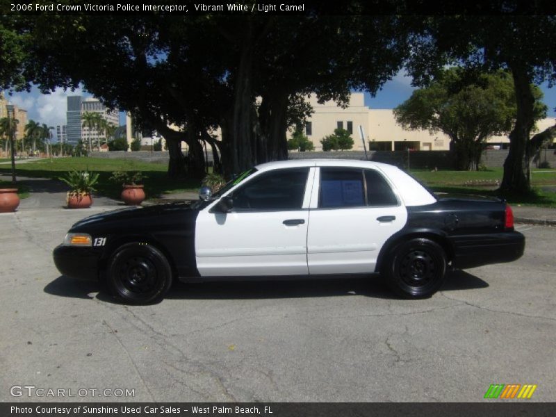  2006 Crown Victoria Police Interceptor Vibrant White