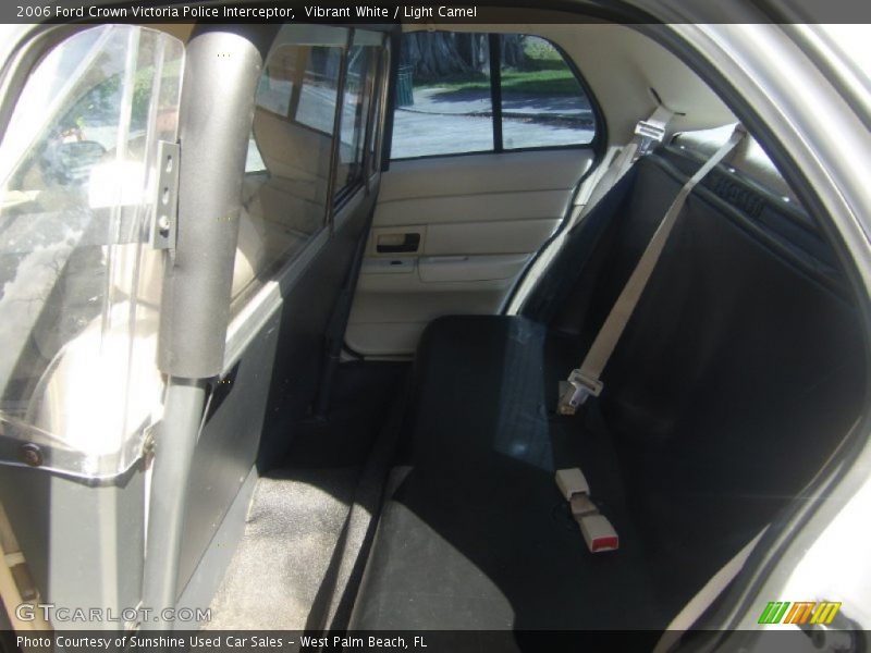 Rear Seat of 2006 Crown Victoria Police Interceptor