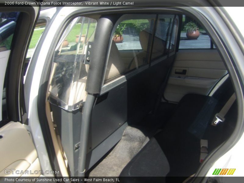 Rear Seat of 2006 Crown Victoria Police Interceptor