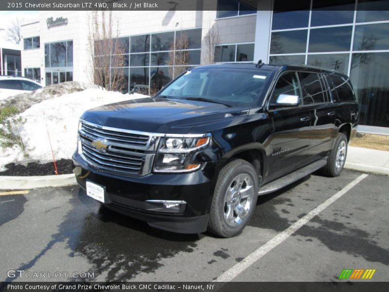 Black / Jet Black 2015 Chevrolet Suburban LTZ 4WD