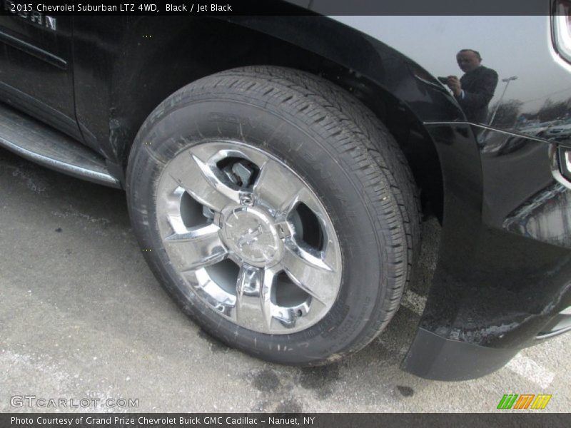 Black / Jet Black 2015 Chevrolet Suburban LTZ 4WD