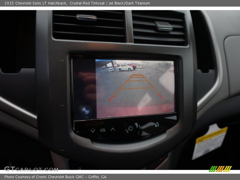 Crystal Red Tintcoat / Jet Black/Dark Titanium 2015 Chevrolet Sonic LT Hatchback