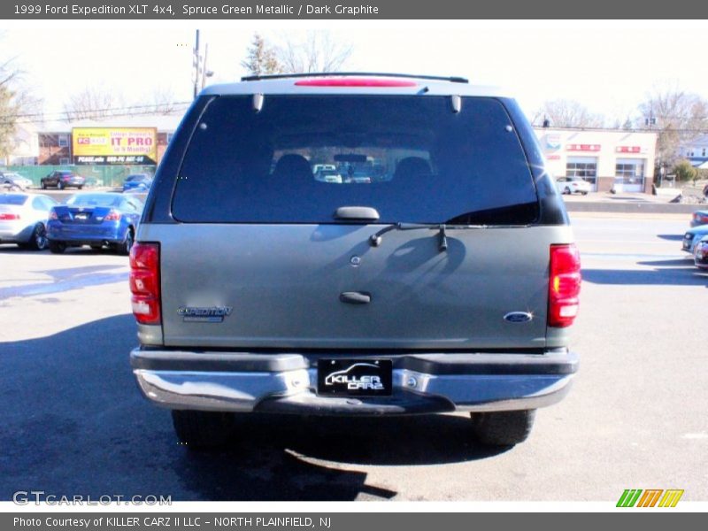 Spruce Green Metallic / Dark Graphite 1999 Ford Expedition XLT 4x4
