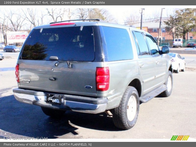 Spruce Green Metallic / Dark Graphite 1999 Ford Expedition XLT 4x4