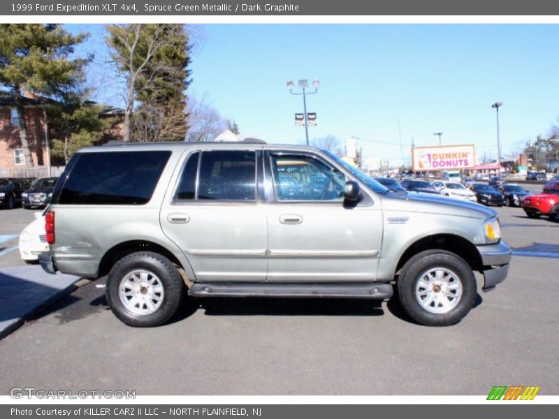 Spruce Green Metallic / Dark Graphite 1999 Ford Expedition XLT 4x4