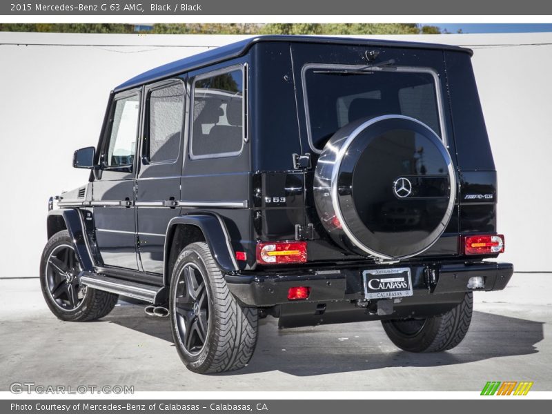 Black / Black 2015 Mercedes-Benz G 63 AMG