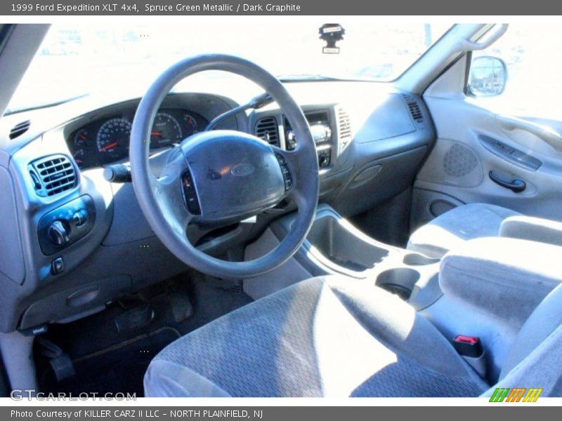 Spruce Green Metallic / Dark Graphite 1999 Ford Expedition XLT 4x4