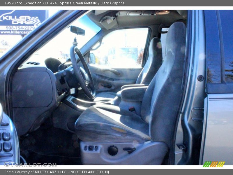 Spruce Green Metallic / Dark Graphite 1999 Ford Expedition XLT 4x4