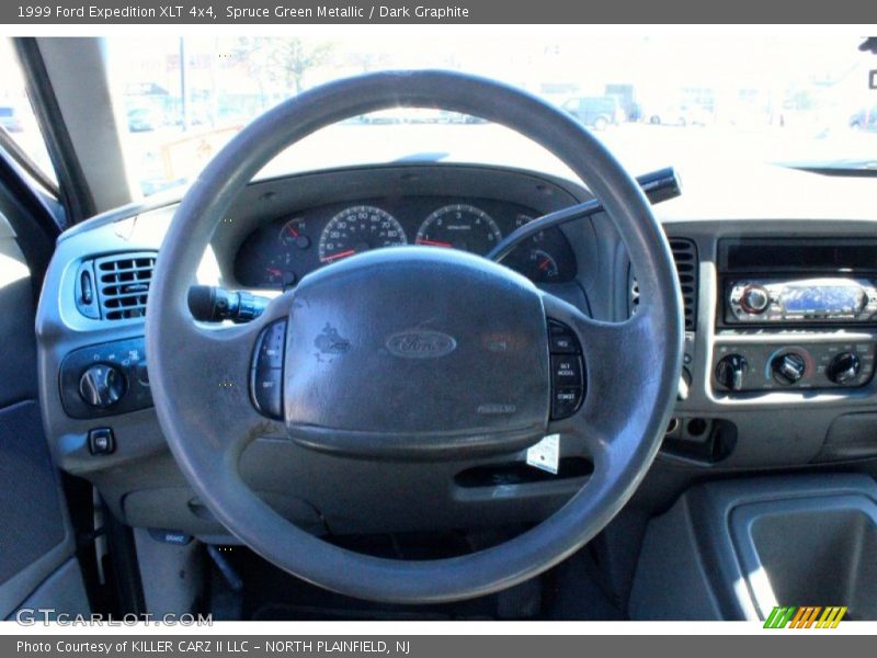 Spruce Green Metallic / Dark Graphite 1999 Ford Expedition XLT 4x4