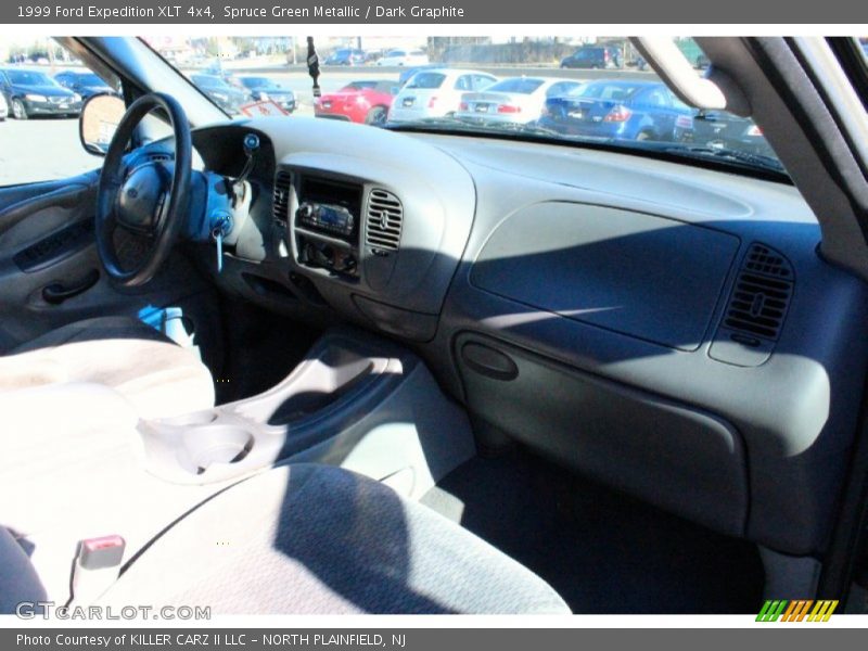 Spruce Green Metallic / Dark Graphite 1999 Ford Expedition XLT 4x4