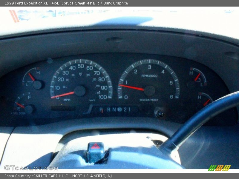 Spruce Green Metallic / Dark Graphite 1999 Ford Expedition XLT 4x4