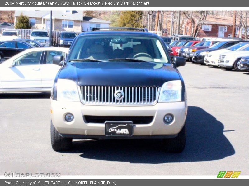 Black Clearcoat / Medium Dark Parchment 2004 Mercury Mountaineer V8 AWD