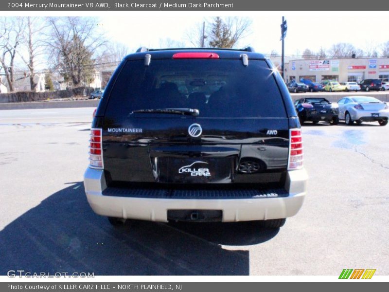 Black Clearcoat / Medium Dark Parchment 2004 Mercury Mountaineer V8 AWD