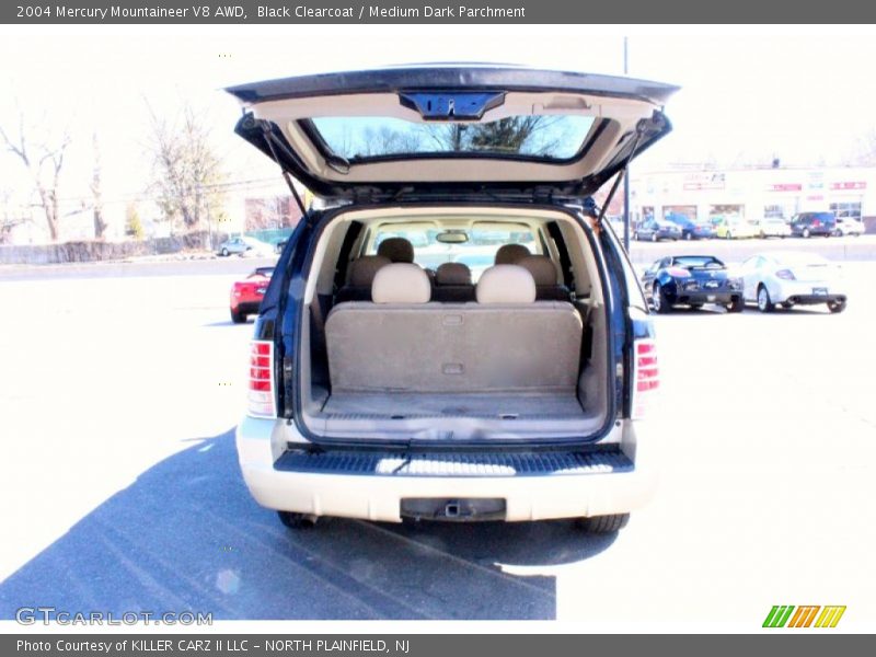 Black Clearcoat / Medium Dark Parchment 2004 Mercury Mountaineer V8 AWD