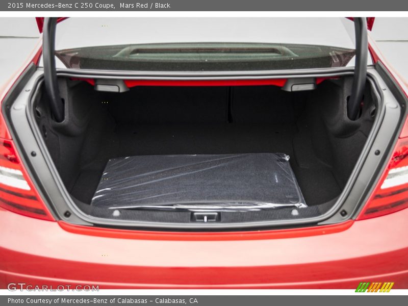 Mars Red / Black 2015 Mercedes-Benz C 250 Coupe