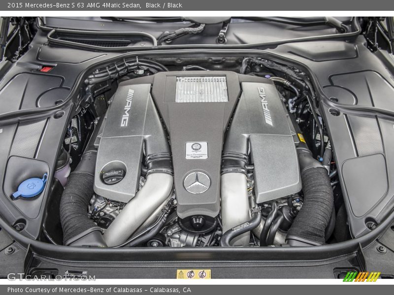 Black / Black 2015 Mercedes-Benz S 63 AMG 4Matic Sedan