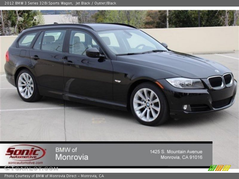 Jet Black / Oyster/Black 2012 BMW 3 Series 328i Sports Wagon