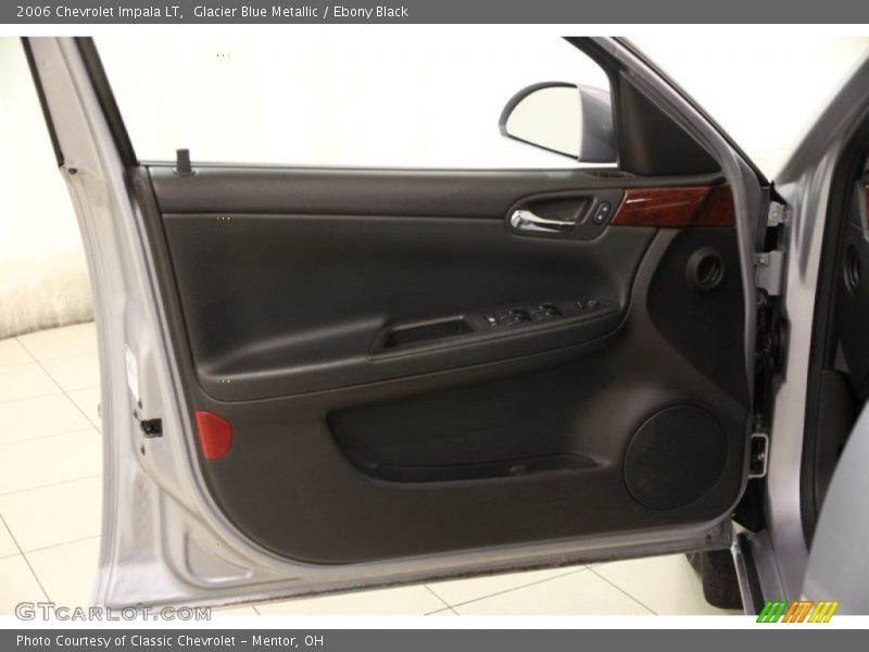 Glacier Blue Metallic / Ebony Black 2006 Chevrolet Impala LT