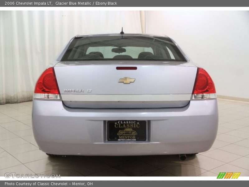 Glacier Blue Metallic / Ebony Black 2006 Chevrolet Impala LT