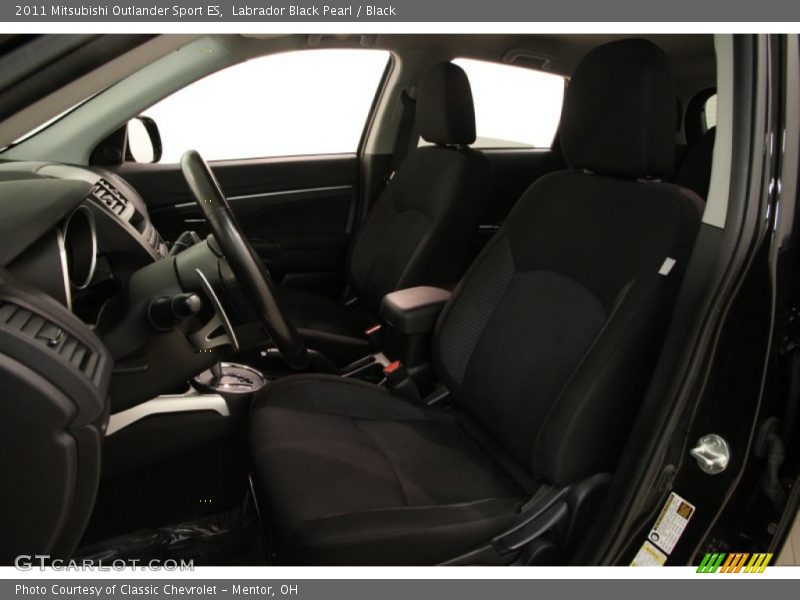 Labrador Black Pearl / Black 2011 Mitsubishi Outlander Sport ES