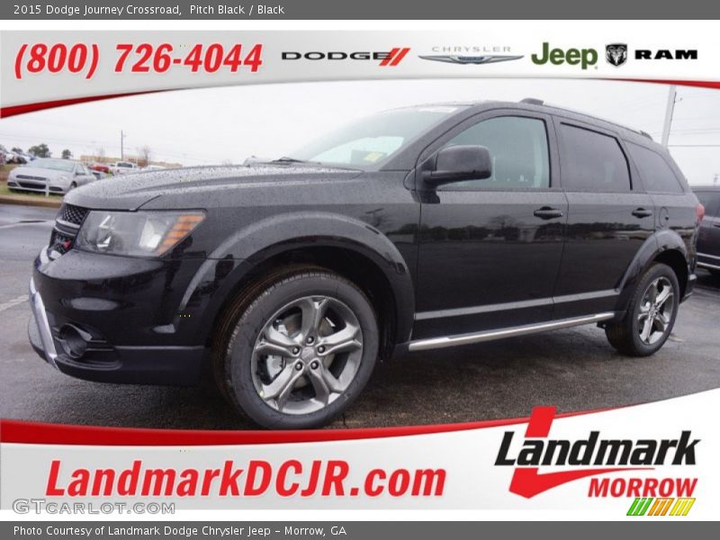 Pitch Black / Black 2015 Dodge Journey Crossroad