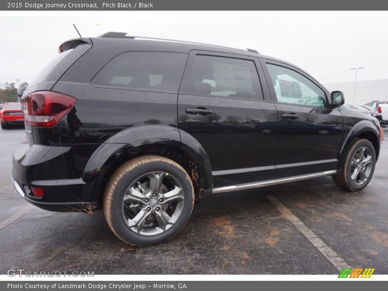 Pitch Black / Black 2015 Dodge Journey Crossroad