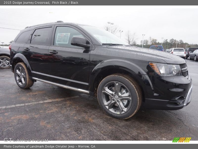Pitch Black / Black 2015 Dodge Journey Crossroad