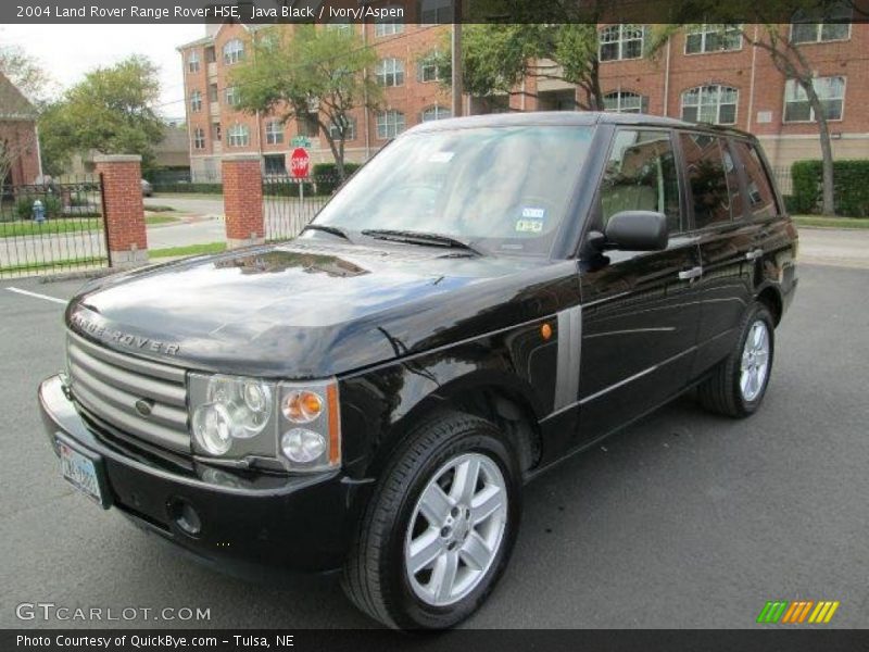 Java Black / Ivory/Aspen 2004 Land Rover Range Rover HSE