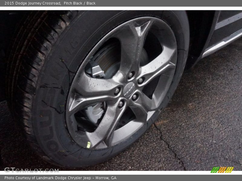 Pitch Black / Black 2015 Dodge Journey Crossroad
