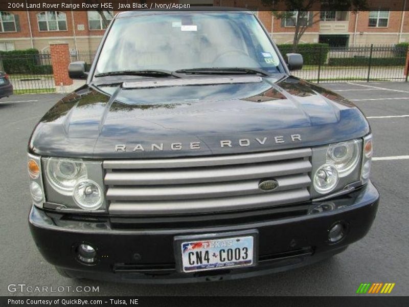 Java Black / Ivory/Aspen 2004 Land Rover Range Rover HSE
