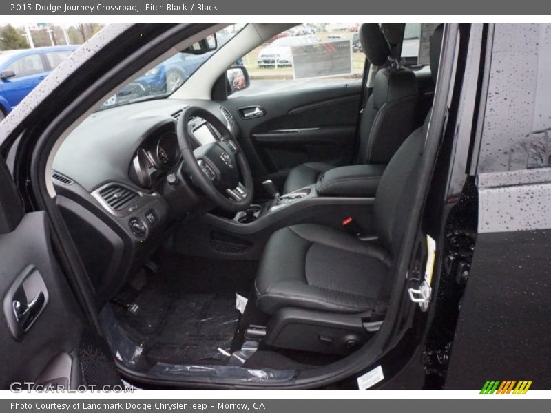 Pitch Black / Black 2015 Dodge Journey Crossroad