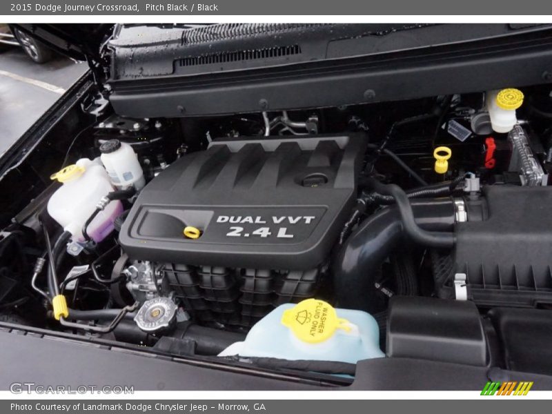 Pitch Black / Black 2015 Dodge Journey Crossroad