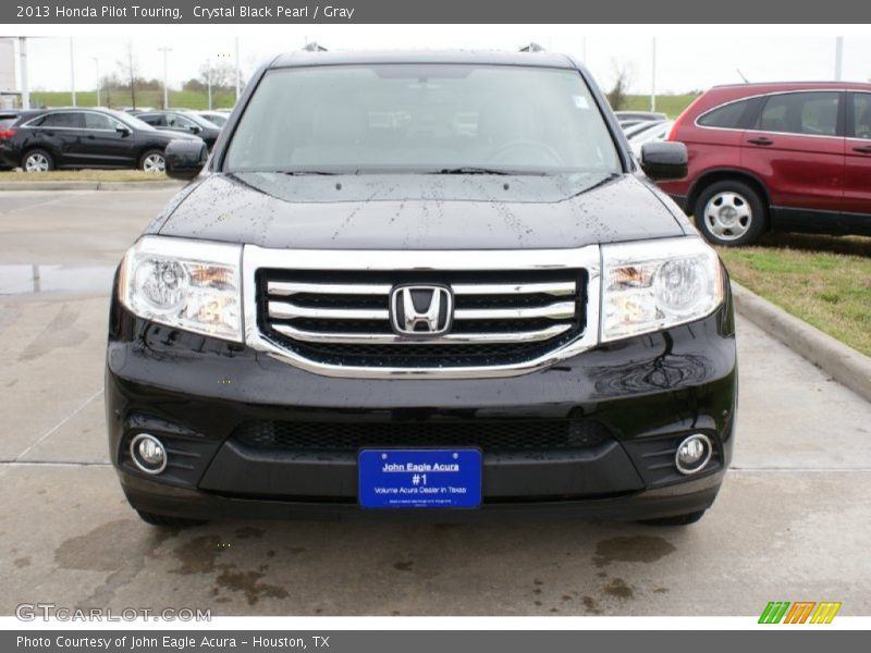 Crystal Black Pearl / Gray 2013 Honda Pilot Touring