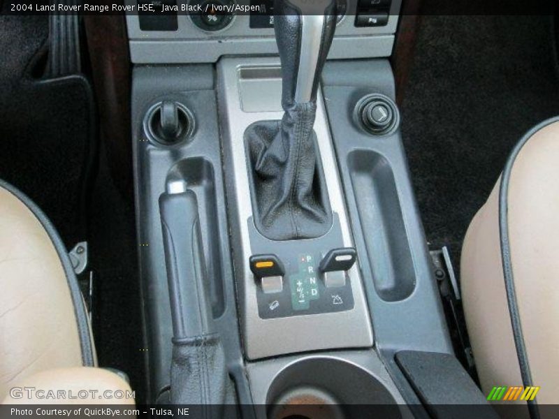 Java Black / Ivory/Aspen 2004 Land Rover Range Rover HSE