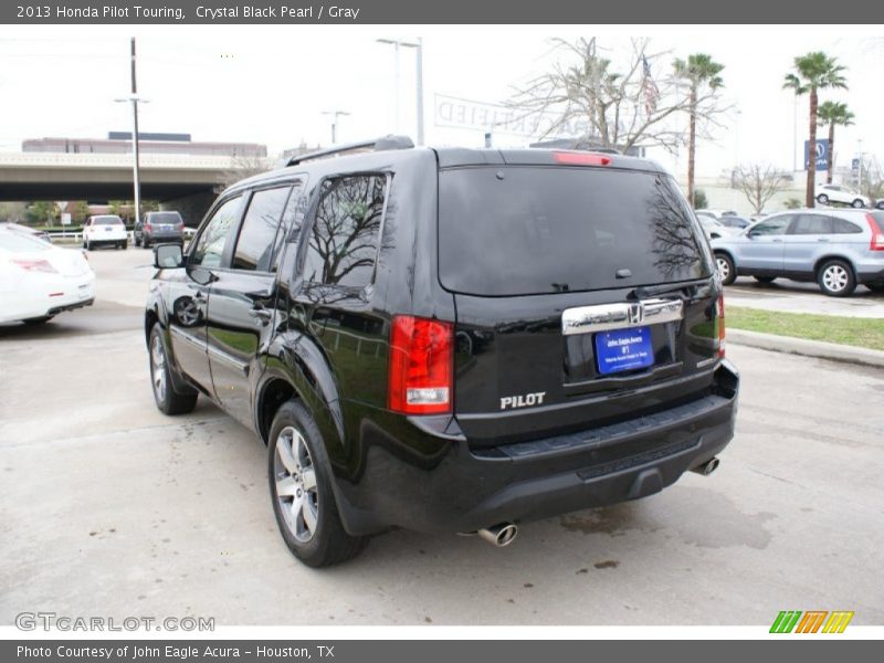 Crystal Black Pearl / Gray 2013 Honda Pilot Touring