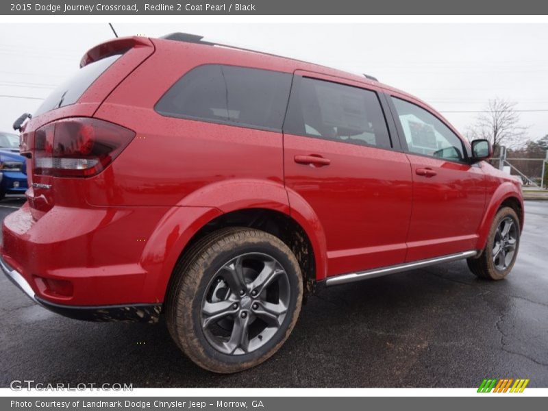 Redline 2 Coat Pearl / Black 2015 Dodge Journey Crossroad