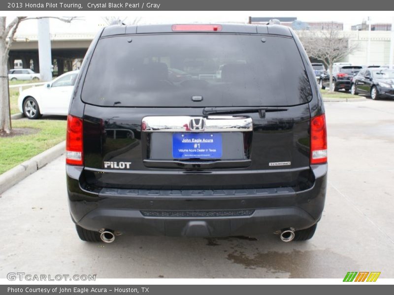 Crystal Black Pearl / Gray 2013 Honda Pilot Touring