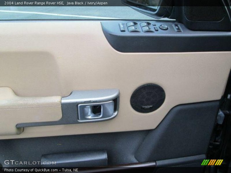 Java Black / Ivory/Aspen 2004 Land Rover Range Rover HSE