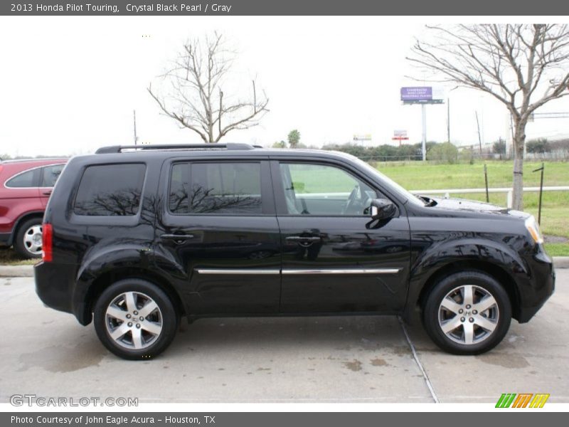 Crystal Black Pearl / Gray 2013 Honda Pilot Touring