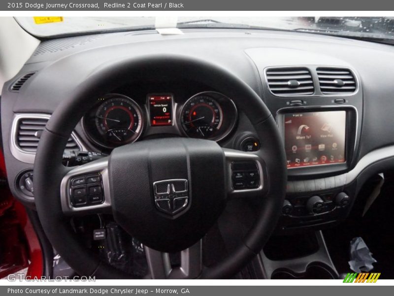 Redline 2 Coat Pearl / Black 2015 Dodge Journey Crossroad