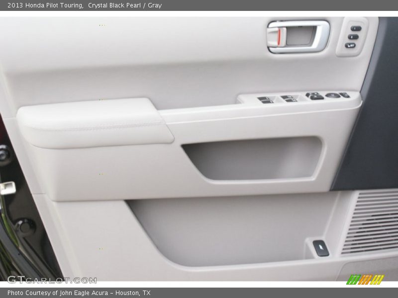 Crystal Black Pearl / Gray 2013 Honda Pilot Touring